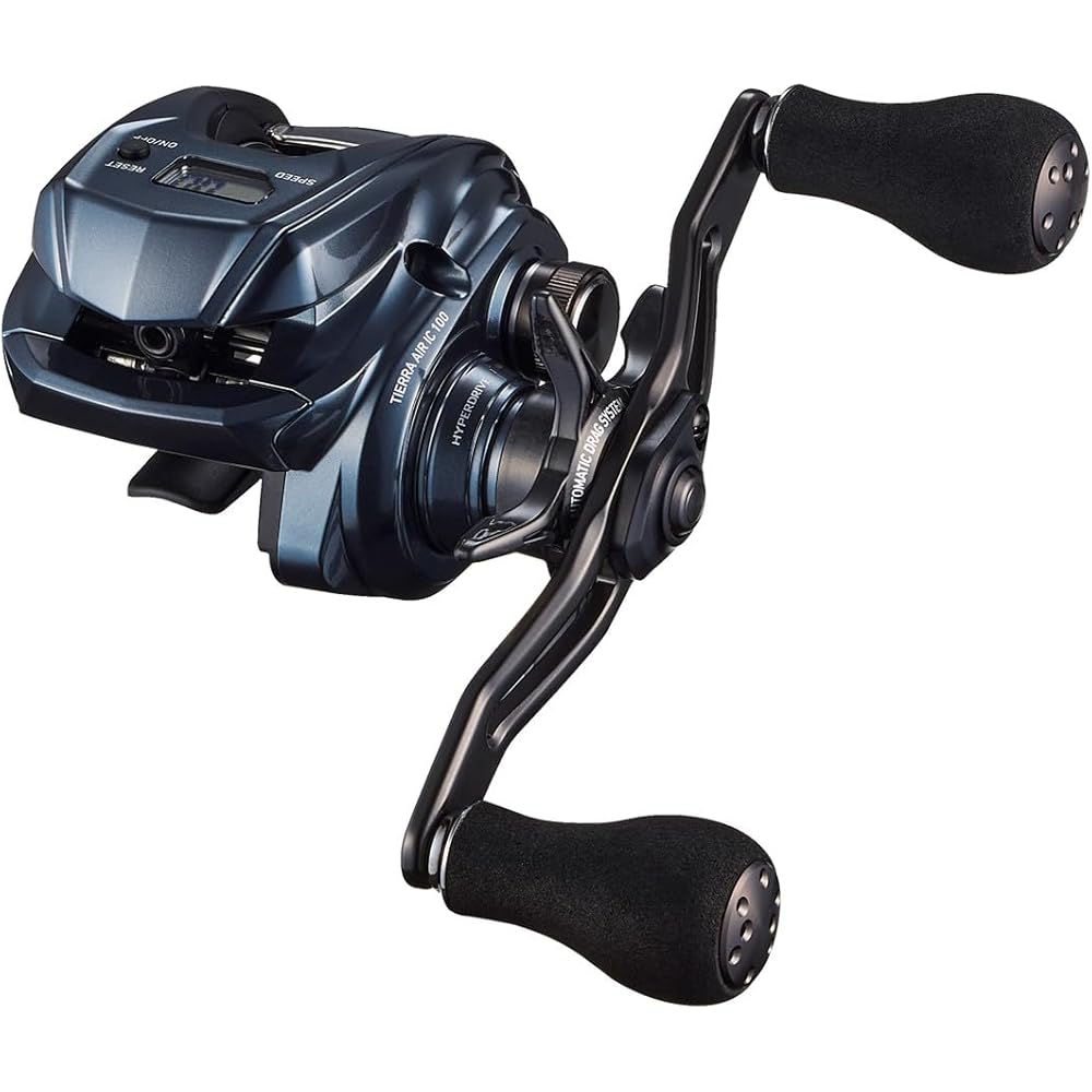 Daiwa Tierra Air IC 100XHL Counter Bait Reel Lightweight High Performance Fishing Gear