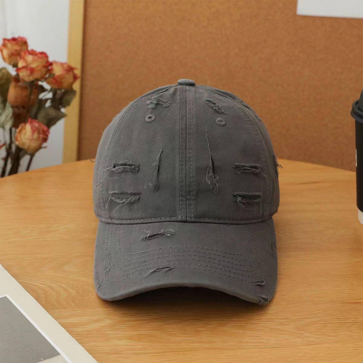 Women s Distressed Duckbill Baseball Cap: Casual Summer Sun Hat