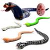 Novelty RC Snake Naja Cobra Viper Remote Control Robot Animal Toy with USB Cable Funny Terrifying Christmas Kids Gift