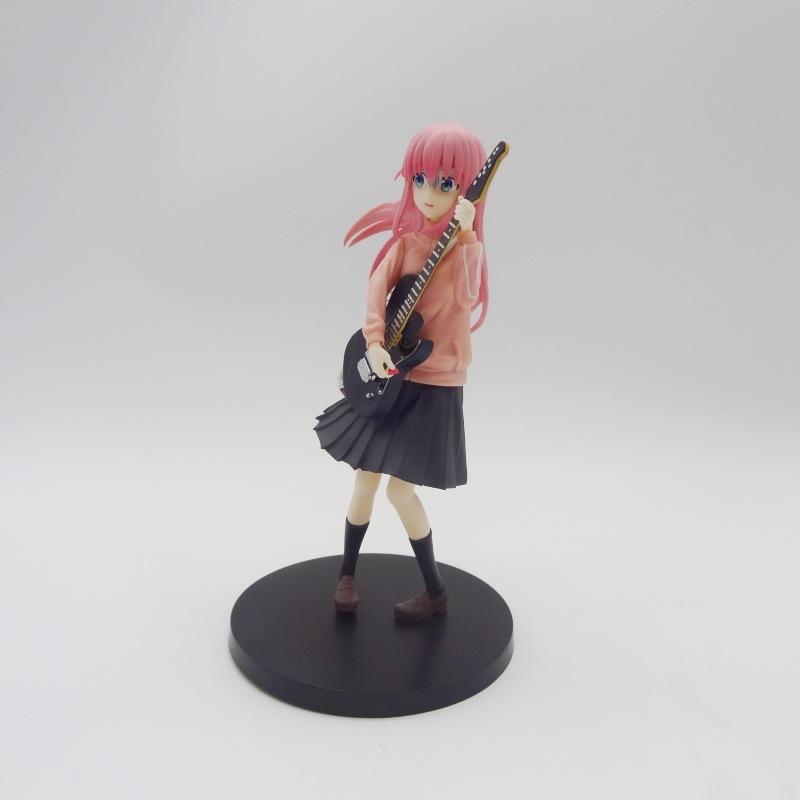 15CM Anime Bocchi the Rock! Gotou Hitori Figur Gitarrenauftritt Szene Modell Spielzeug Geschenk Sammlung Dekoration Action Figur PVC