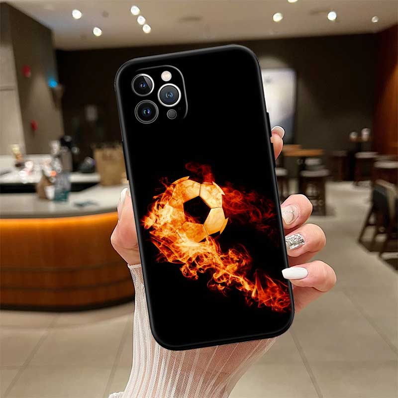 RE30 Football Soccer New High-End Shell Phone Case for OPPO A3 Pro A72 A74 A76 A77 A77S A78 A79 A94 A95 A18 A40M A58