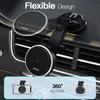 Essager RGB Car Phone Holder Qi 15W Macsafe Wireless Charger Car For iPhone 14 13 Samsung Universal Phone Holder Stand