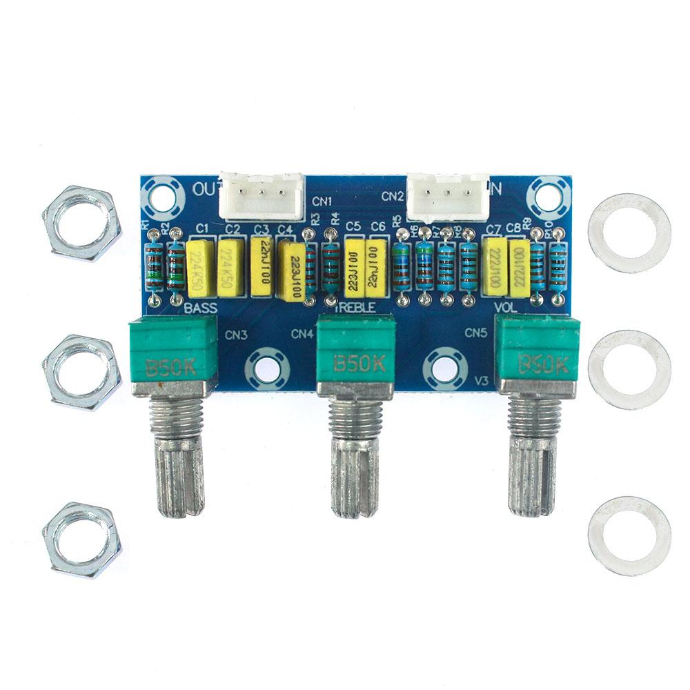 XH-M802 Tone Board Passive Amplifier Preamp Power Module Low High Sound Adjustment Electonic Diy Electronic PCB Board