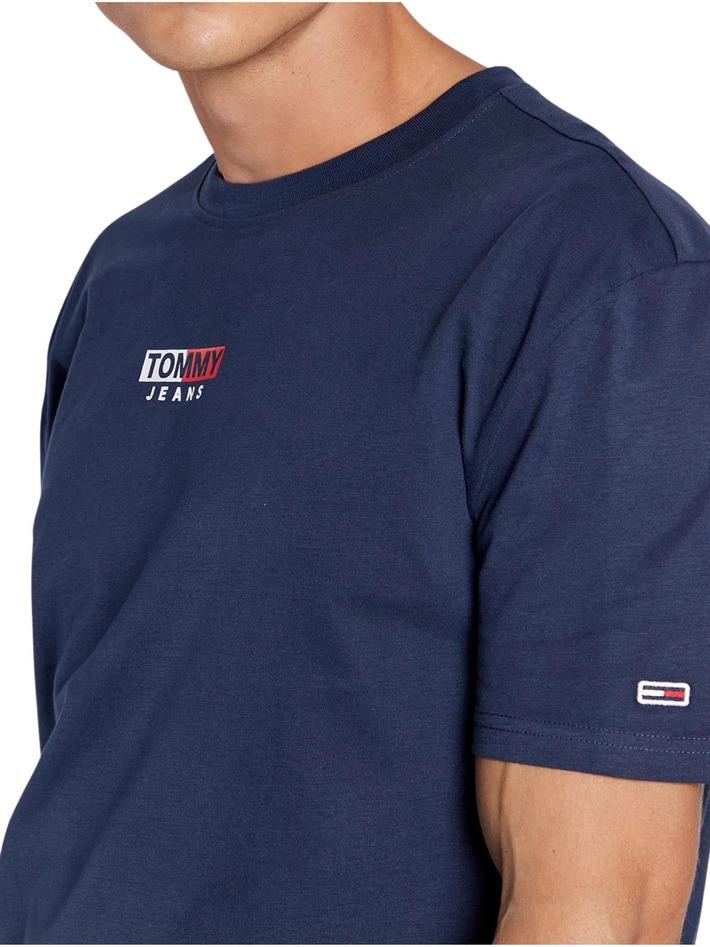 Tommy Jeans Regular Fit Men's T-shirt Blue, Size L