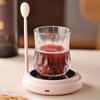 USB Charging Electric Milk Coffee Blender Automatic with Spoon Mixer High Speed Rotation Magnetically Levitated Stirring Capsule