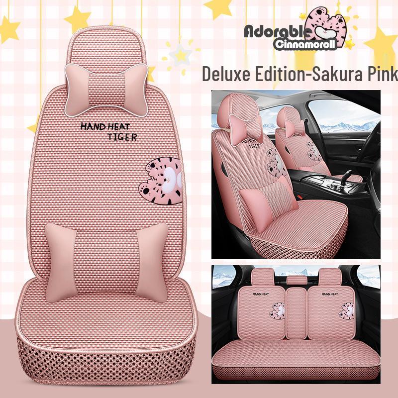 BYD Seat Cushion: Ice Silk Cover for Song, F6, F3R, L3, Qin, Tang 2nd Gen DM, Yuan Pro, Han, and Su Rui Models