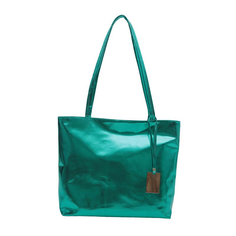 Trendy Street Style Large Capacity Shoulder Bag Fashionable Pu Tote Bag For Summer 2024