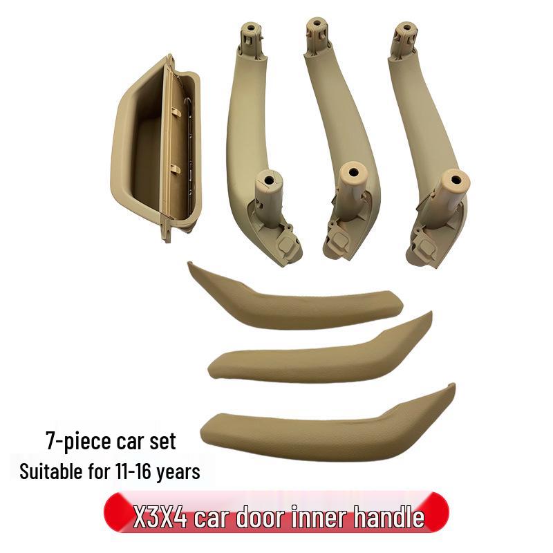 BMW X3/X4 Interior Door Handle Armrest Frame, Inner Pull & Outer Skin, F25/F26 Models