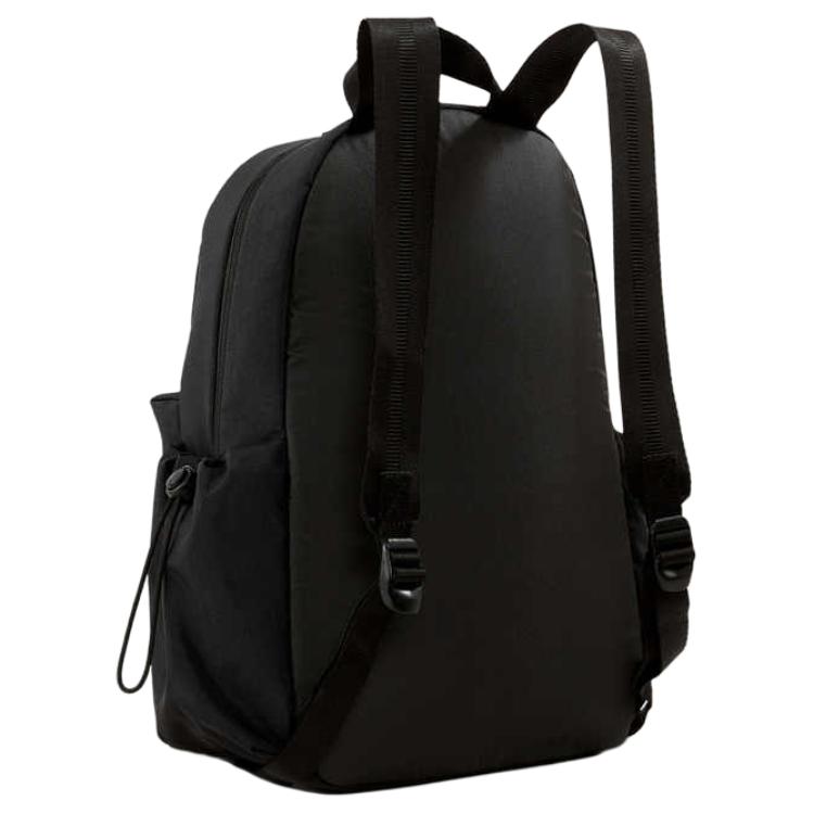 Puma Simple Solid Color Nylon Backpack Women backpacks Black 091277-01