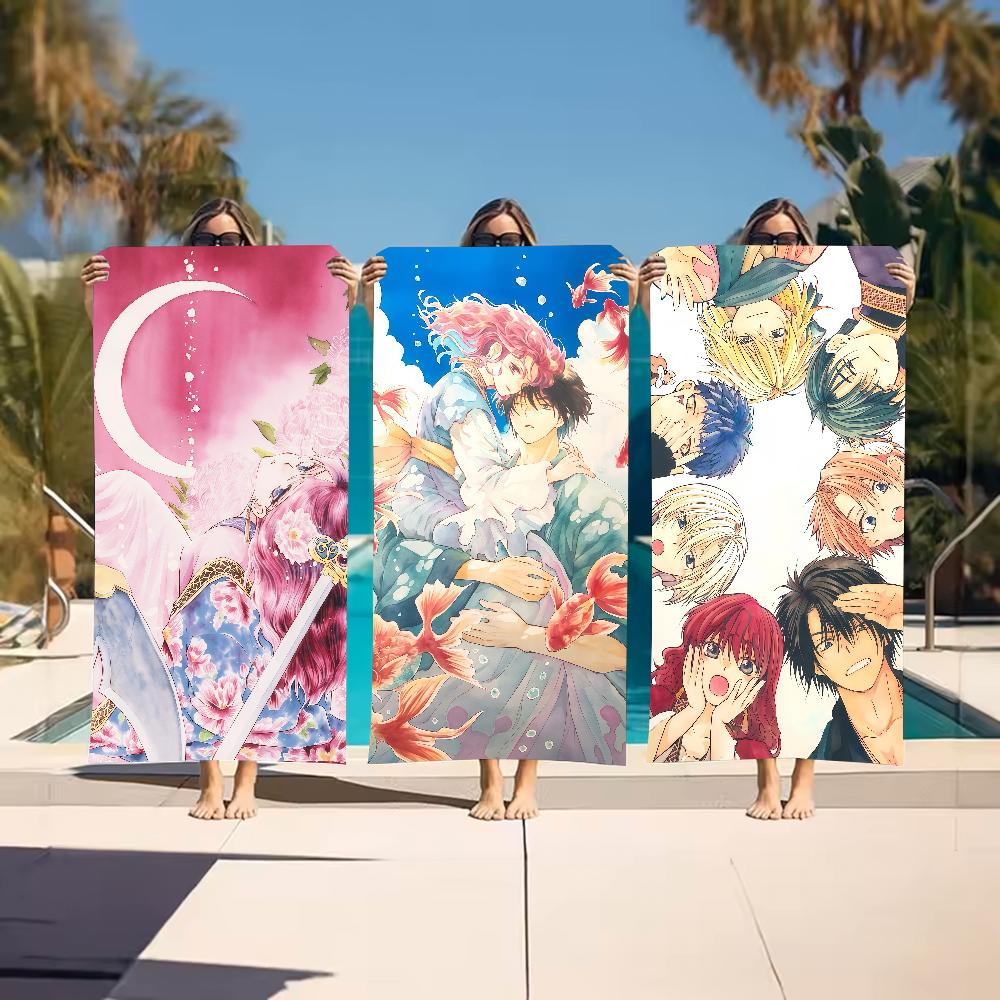 Anime Y-Yona of the Dawn-S Towel Sports Quick Dry Travel Camping Gear Sandproof Soft Light Large Beach Towel