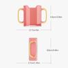Cup Milk Holder Adjustable Safety Plastic Baby Toddler Juice Box Drinking Anti-Squeeze Cup Holder Adjustable Milk Cup Holder