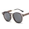 Retro Round Sunglasses UV400 Protection Unisex Brand Design Transparent Lens Men And Women Fashion Eyewear