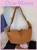 Nylon Casual Crossbody Bag With Metal Accents For Daily Use
