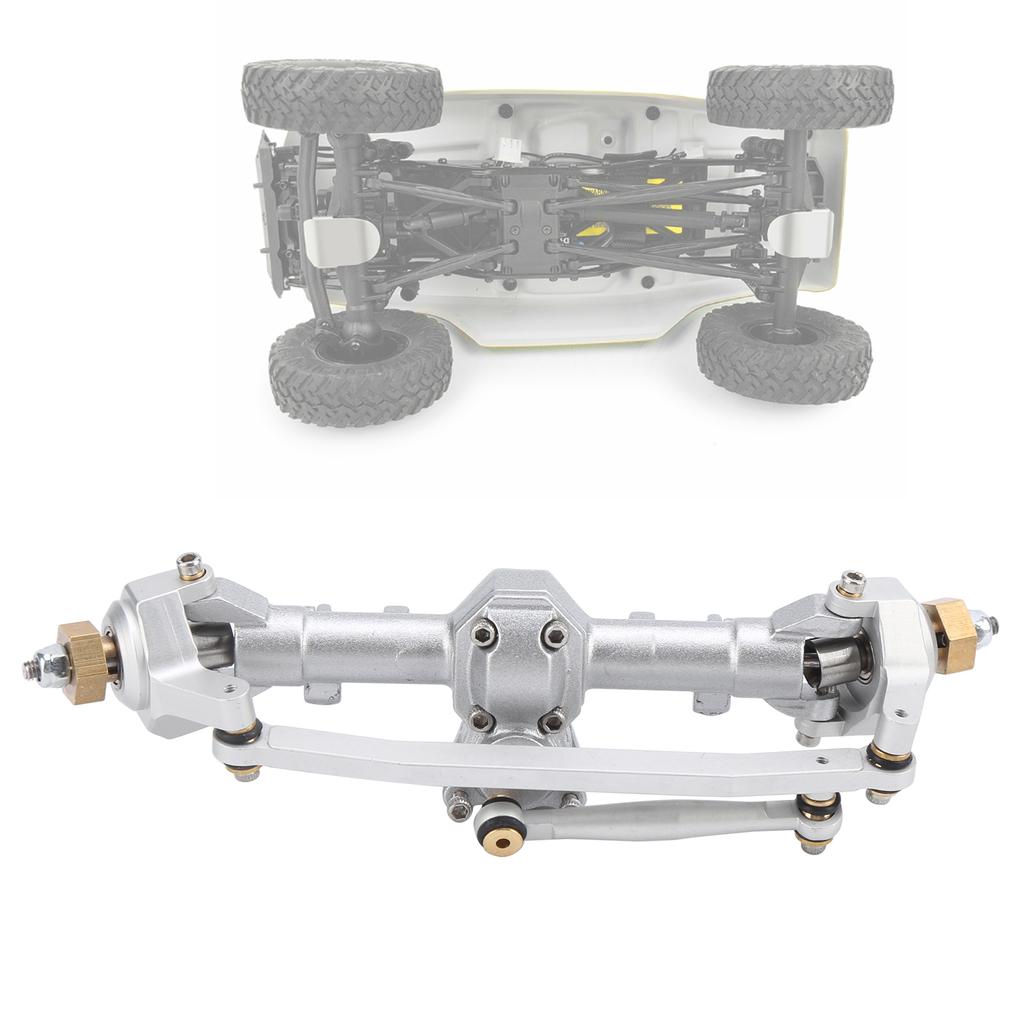 RC Metal Complete Front Axle Shaft Assembly for SCX24 90081 1Celsius24 RC Car Upgrade Parts