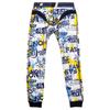 Men's Thickened Fleece One-Piece Trousers - Warm Cotton Wool Leggings for Winter/Autumn