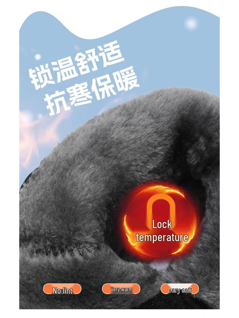 Plus Velvet Warm Children's Snow Boots - Non-Slip, Thick Cotton for Cold Weather, Long Outdoor Boots for Girls