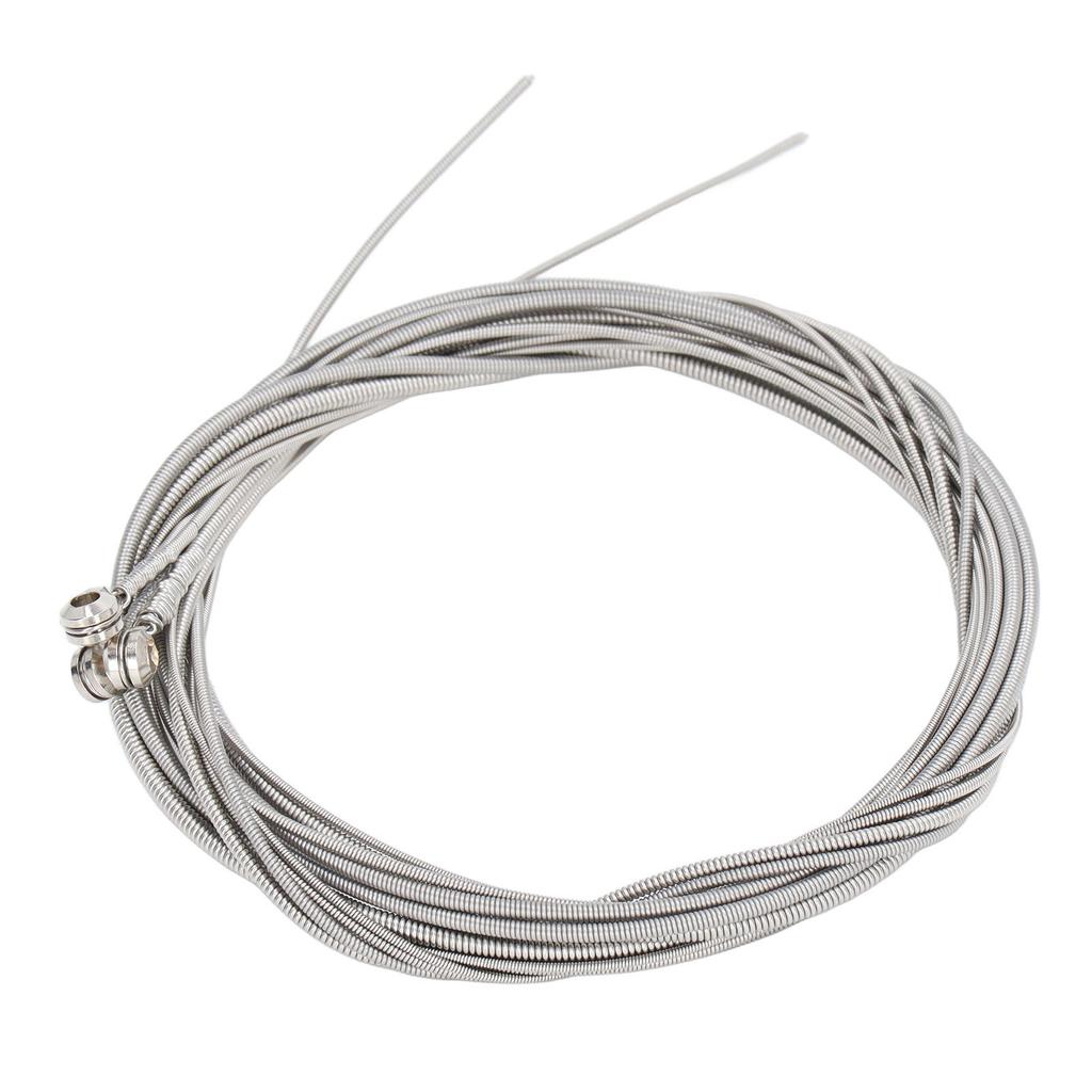 4 Piezas Cuerdas de Acero con Bola para Guitarra Cuerdas de Bajo Accesorio de Instrumento para Reemplazo