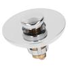 Bathroom Sink Stopper Press Popping Up Anti Clogging Brass Stainless Steel Basin Sink Drain Plug
