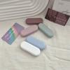 Portable Eye Care Tool Set Transparent Contact Lens Accessories Kit Contact Lens Storage Case Multi-Color Candy Color Lens Box