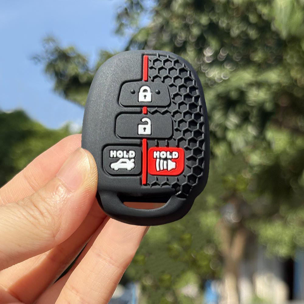 

Key Fob Cover Protection For Toyota Prius C Rav4 Tacoma Vios Prius C Highlander Camry 50 Corolla Keychain Holder