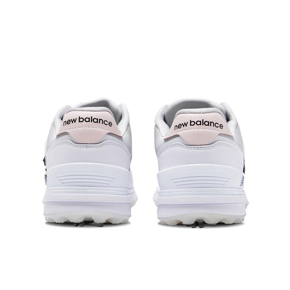 New Balance Golf Shoes Soft Spikes UG3000MP X (White Pink/23.5/Lady's)