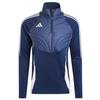 Mens Tiro 24 Winterized Logo Quarter Zip Top