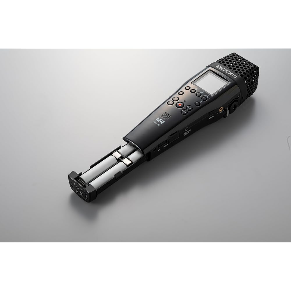 ZOOM M4 Handy Recorder, 32 Bit Float Recording, 4 Tracks, Simultaneous Recording, Time Code Playb...