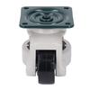Leveling Stem Caster Heavy Duty Adjustable Wheel with Plate for Workbench Machine Equipment 62mm OD