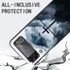 Jesus Bible Black Phone Case For Samsung ZFlip7 ZFlip6 ZFlip5 ZFlip4 ZFlip3 5G Hard Protective Galaxy Z Flip 3 4 5 6 7