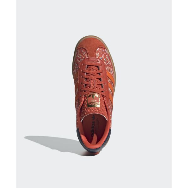 adidas  Gazelle Bold Ornate Preloved Red Women Sneakers Orange Night-Indigo ID1425