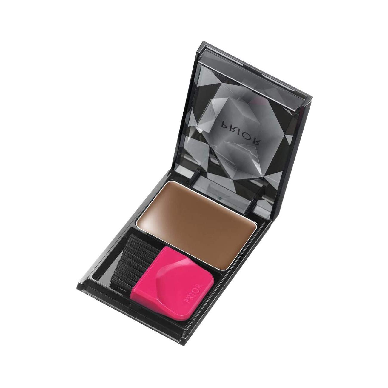 PRIOR Foundation для волос для седых волос 3,6 г - Натуральное покрытие седины Корректор для волос коричневый