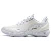Li Ning Raid Cushioning, Wear Resistant Low Top Badminton Shoes Unisex White Beige AYZT009-3