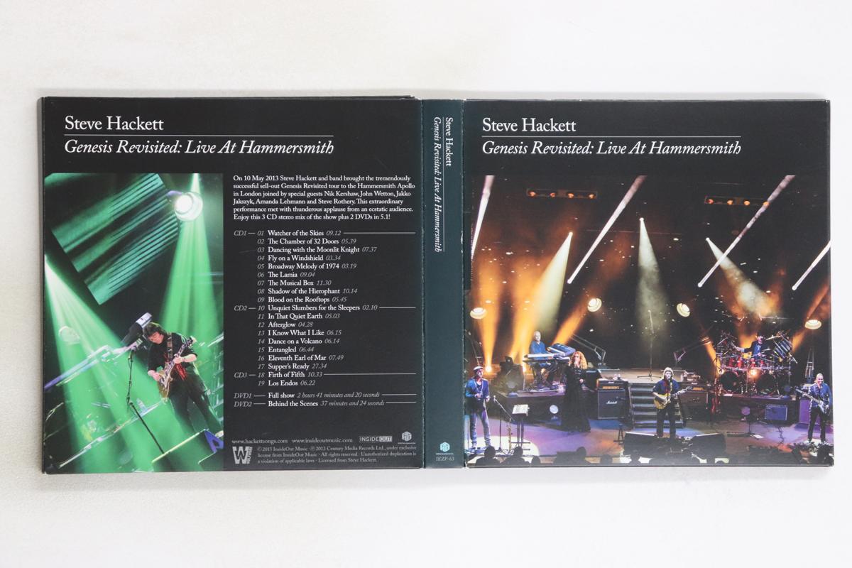 

CD СТИВ ХАККЕТТ Genesis Revisited Live At Hammersmi IEZP63 WHD ENTERTAINM 201 Япония Рок Б/У