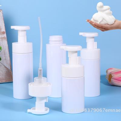 [ZS]200/250/300/350ml Foaming Pump Bottle Empty Facial Cleanser Portable Mousse Foam Bottles Refillable Lotion Shampoo Dispenser