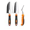 Garden Tool Set Stainless Steel Heavy Duty Gardening Tool Set with Non-Slip Rubber Grip Storage Tote Bag Outdoor Hand Tools