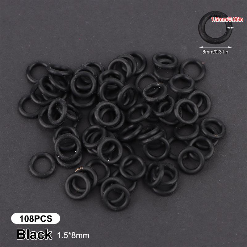 108 Buc. Taste O-Ring din Cauciuc Amortizoare Comutatoare Amortizor Absorbție Șoc Silențioase Sub Taste Pentru Tastatură Mecanică