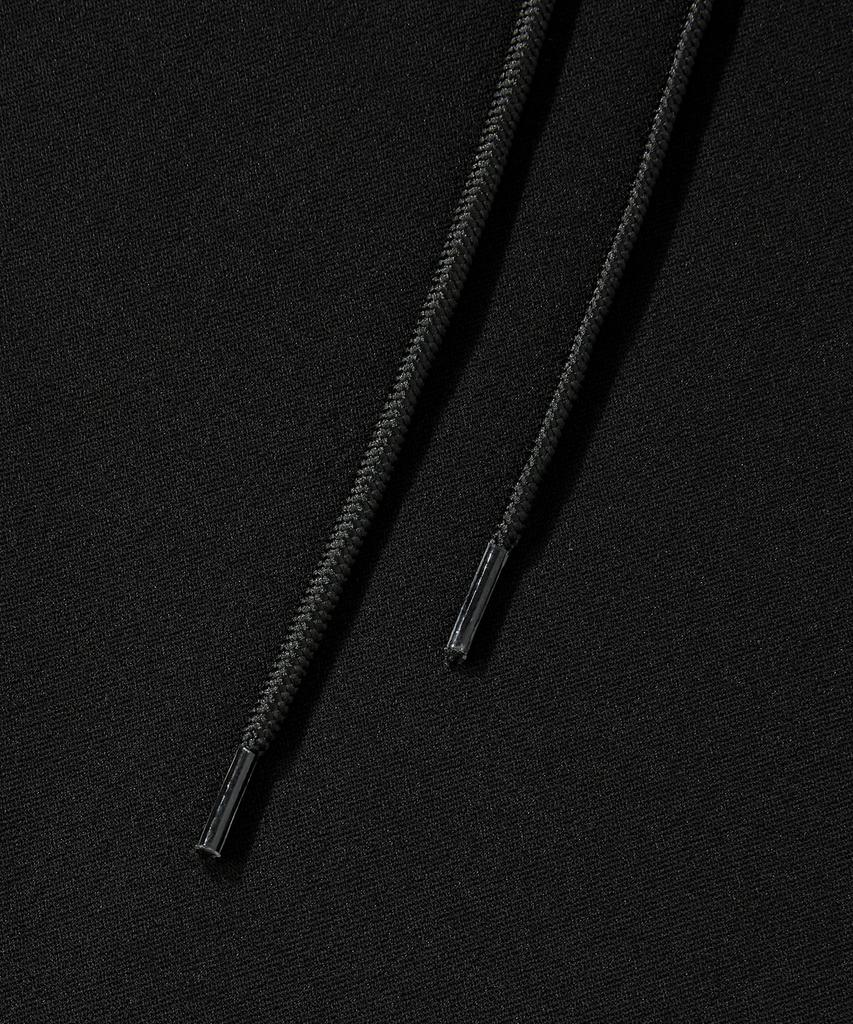 Beodeonteu Relaxed Out-Pocket Elastic Waist Slacks [Black]