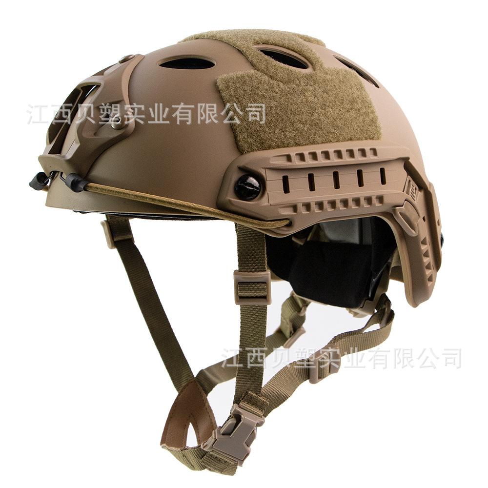 Buiten snel tactisch helm, full-face helm, team voor buitenactiviteiten, CS-training, special forces, ABS militaire liefhebber helm, velduitrusting