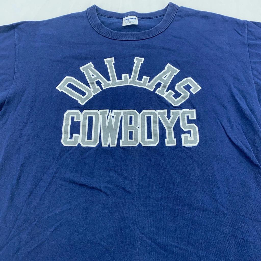vintage 90s DALLAS COWBOYS STARTER T-Shirt LARGE football NFL
