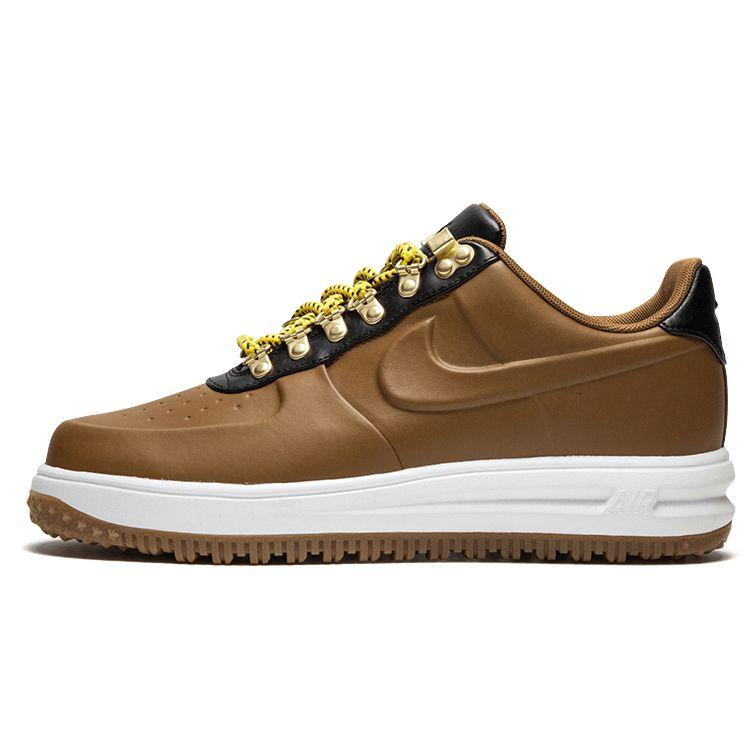 

Nike Lunar Force 1 Duckboot Low Ale Коричневые мужские кроссовки Obsidian AA1125-200