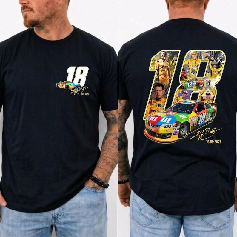 Kyle Busch RIP Rowdy 1985-2026 Memorial T-Shirt NASCAR Legend Tribute Tee S