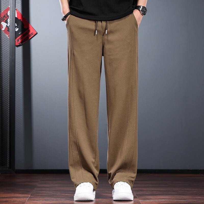 Men s American Casual Drawstring Sweatpants 4XL