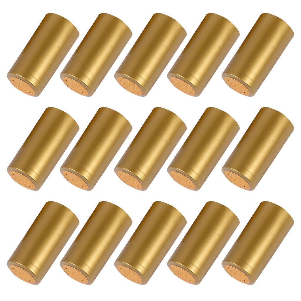 100 Pezzi Pellicola Termoretraibile Rossa per Bottiglie Homebrew Tappo Decorazione Termica Coperchi Sigillanti Etichette Copertura Vaso