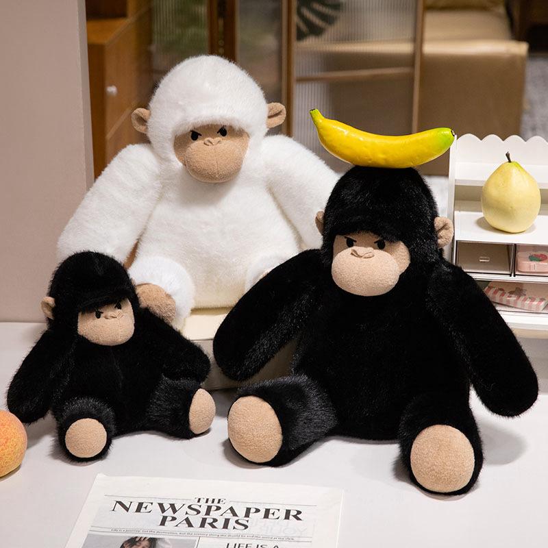 New Kara Orangutan Doll Children's Soothing Companion Long Arm Plush Toy Push Pillow Girls Gift