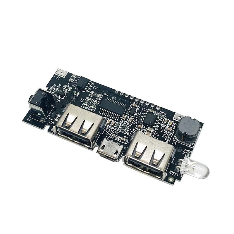 Dual USB 18650 Batterie Ladegerät Power Modul 5V 1A 2,1A Mobile Power Bank Zubehör für Telefon DIY LED LCD Modul Bord