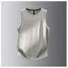 Summer 2026 Men's Ice Silk Quick Dry Short Sleeve - High-End Trendy Business Round Neck Sportswear.