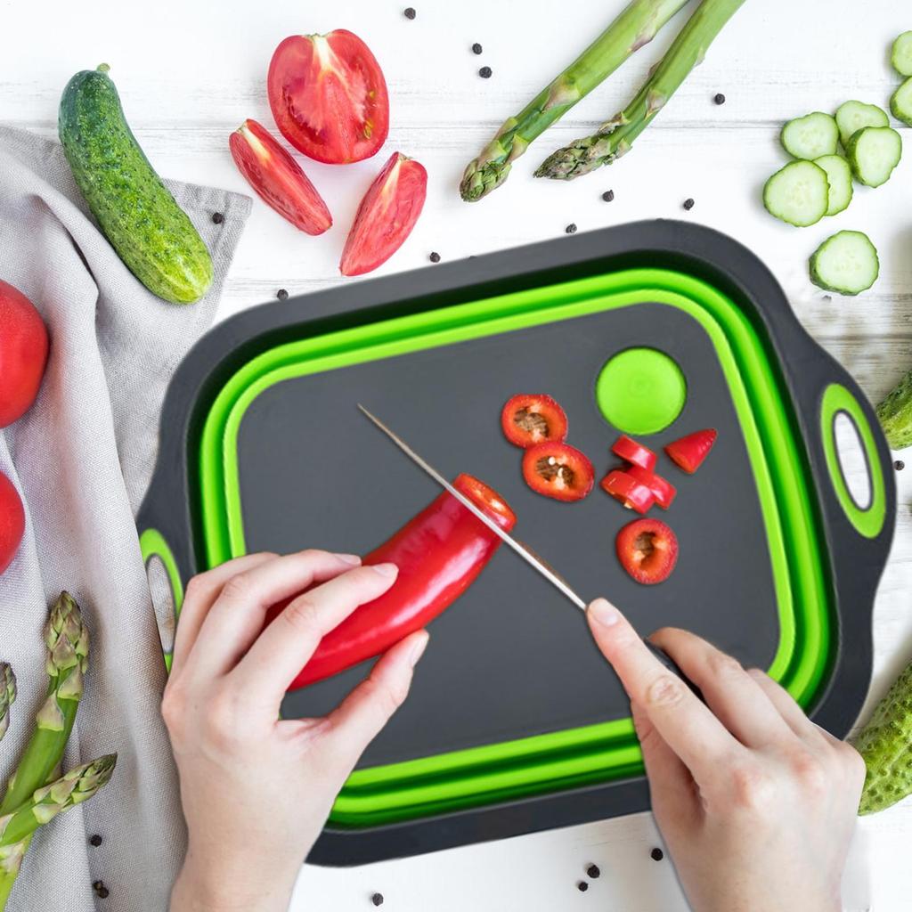 Household Folding Wash Basin Portable Sink Foot Bucket Washbasin Plastic Foldable Basin Cutting Board Travel Outdoor Camp Basins