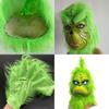 Christmas Grinch Gloves Terrifying Green Monster Costume Accessories