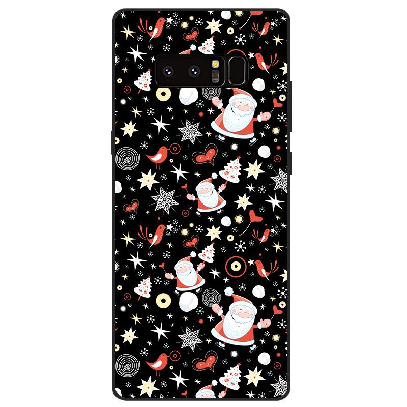 

For Samsung Note 8 Silicone case Coque Fundas black Case For Samsung Galaxy Note 8 N950F N950 phone back TPU Cover protective galaxy note 8