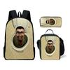 Skibidi toiletman schooltas titan monitorman rugzak schoudertas etui driekoppige set